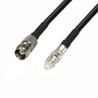 Antenna cable FME socket / TNC socket RG58 1m