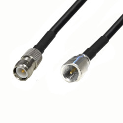 Antenna cable FME plug / RP TNC socket RG58 3m