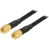 Antenna cable SMA plug / SMA plug RG58 2m