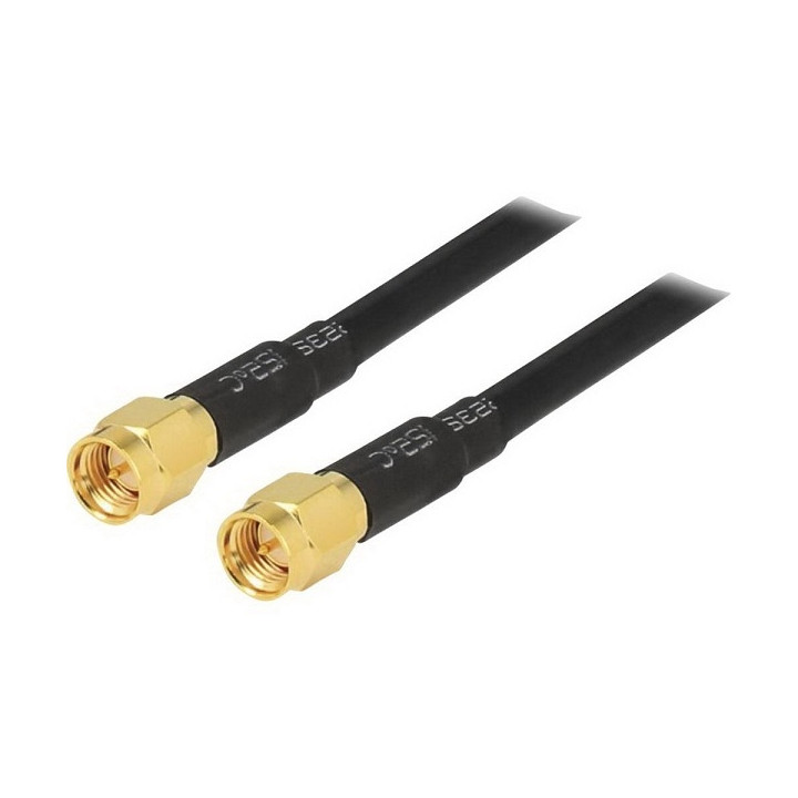 Antenna cable SMA plug / SMA plug RG58 10m