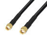 Antenna cable SMA plug / SMA-RP plug RG58 10m