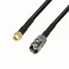 Antenna cable SMA plug/TNC socket RG58 4m