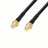 Kabel antenowy SMA-RP gn. / SMA-RP gn. RG58 1m