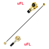Pigtail MHF4-IPX4 socket / UFL-IPX1 plug 5cm