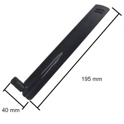 GSM, LTE Antenna 18dBi Dual Band SMA BLACK