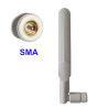 Antenă GSM, LTE 6dbi Dual Band, mufă SMA, ALB