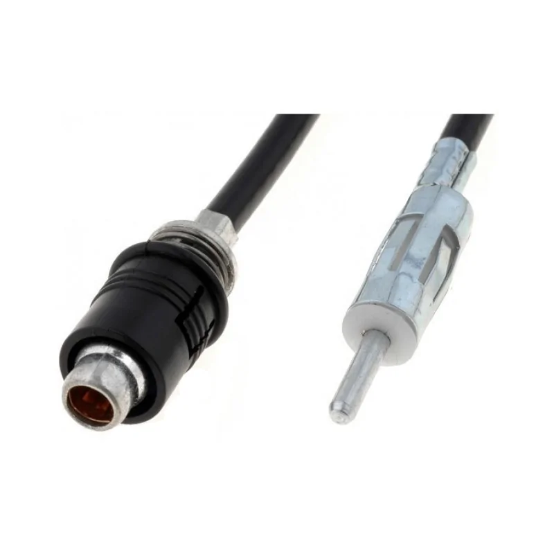 ADAPTATOR ANTENĂ ISO PLUG / SNAP PLUG 1m