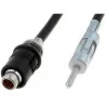 ANTENNA ADAPTER ISO PLUG / SNAP PLUG 1m