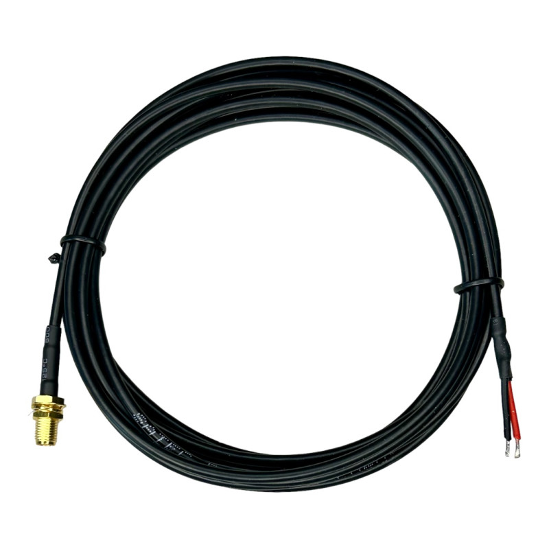 Antenna cable for pole mounting, SMA socket, 2m