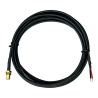 Antenna cable for pole mounting, SMA socket, 2m