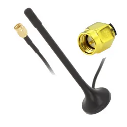 Antenna 868 Mhz 3dBi magnetic SMA plug