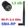 Antenă WiFi 2.4GHz 3.5dBi Omnidirecțională SMA-RP