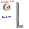 Antena WiFi 2.4GHz 5,8GHz Dual Band 8dBi SMA-RP