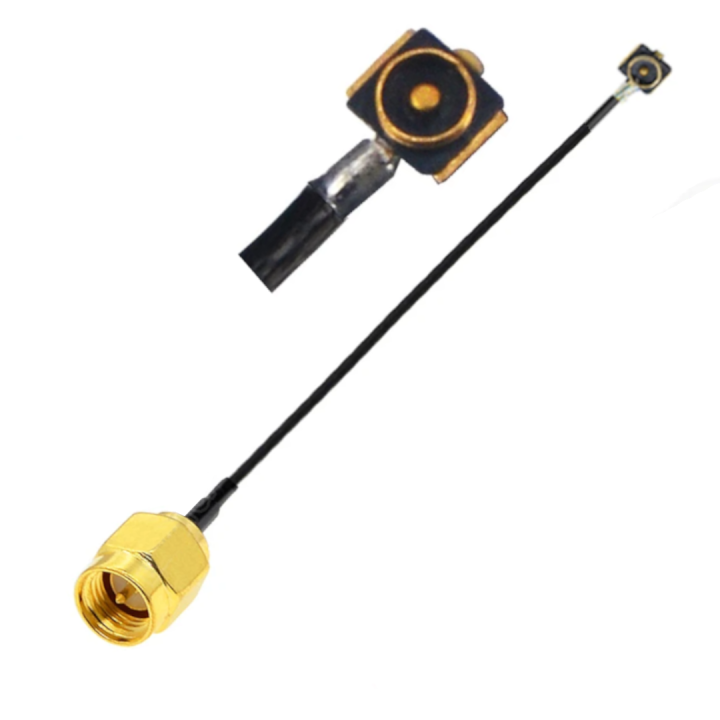 Pigtail MHF4  męski PCB  - SMA wtyk 15cm