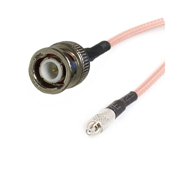 Pigtail TS9 socket / BNC plug RG316 15cm