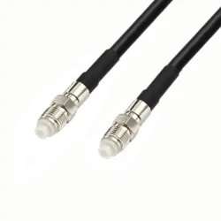 Anténní kabel FME zásuvka / FME zásuvka RG58 15m