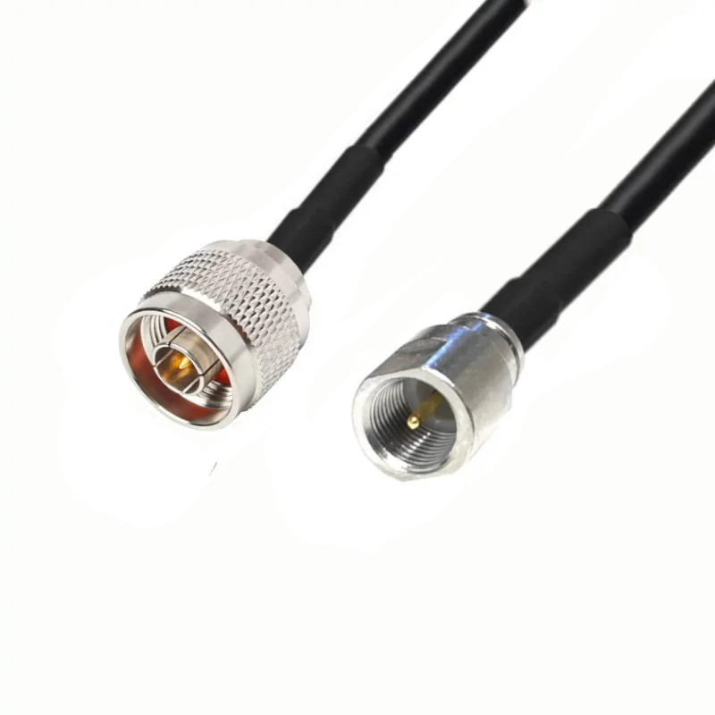 Antenna cable FME plug / N plug RG58 20m