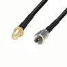 Anténní kabel FME zástrčka / SMA zásuvka RG58 3m