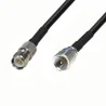 Kabel antenowy FME wtyk / RP TNC gniazdo RG58 1m