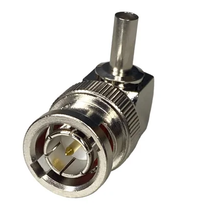 BNC spraudsavienojums uz RG179 75ohm ANGLE kabeļa