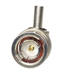 BNC plug connector for RG179 75ohm cable ANGLED