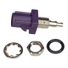 FAKRA RF cable plug 1.13/1.37 CODE-D for panel