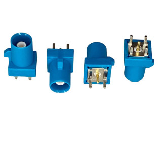 FAKRA wtyk PCB  CODE - Z proste 