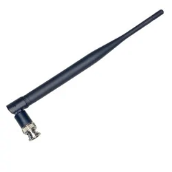 433Mhz 6dBi angled antenna with a hinge, BNC plug