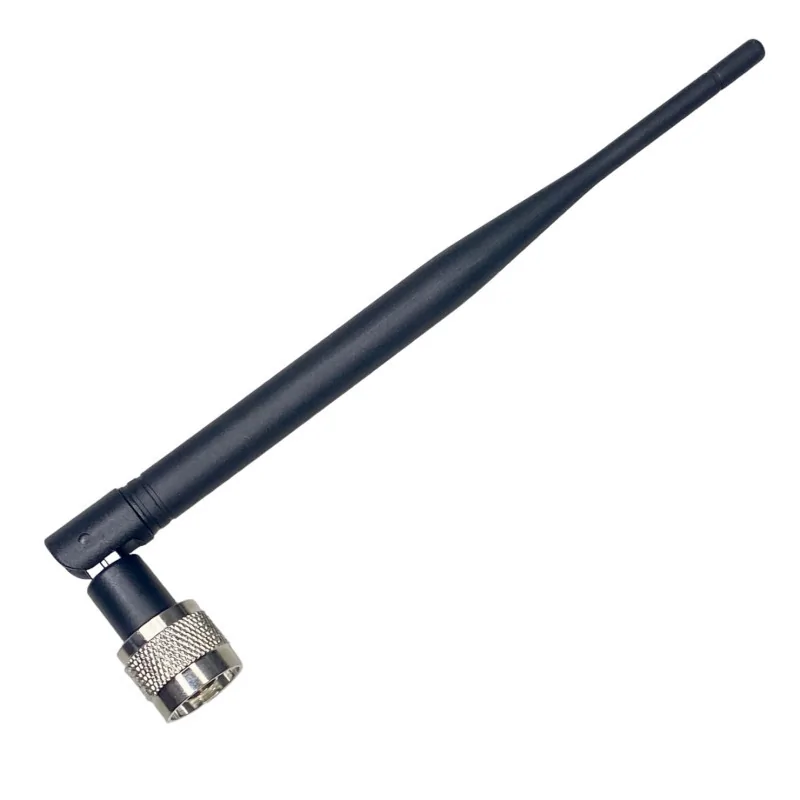 Antena WiFi 2.4GHz 6dBi łamana z zawiasem wtyk N