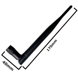 2.4GHz 6dBi Omnidirectional TNC WiFi Antenna