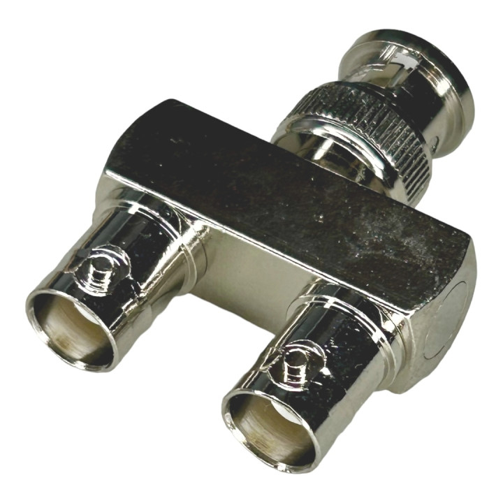 Trójnik BNC wtyk +2*gniazdo v2