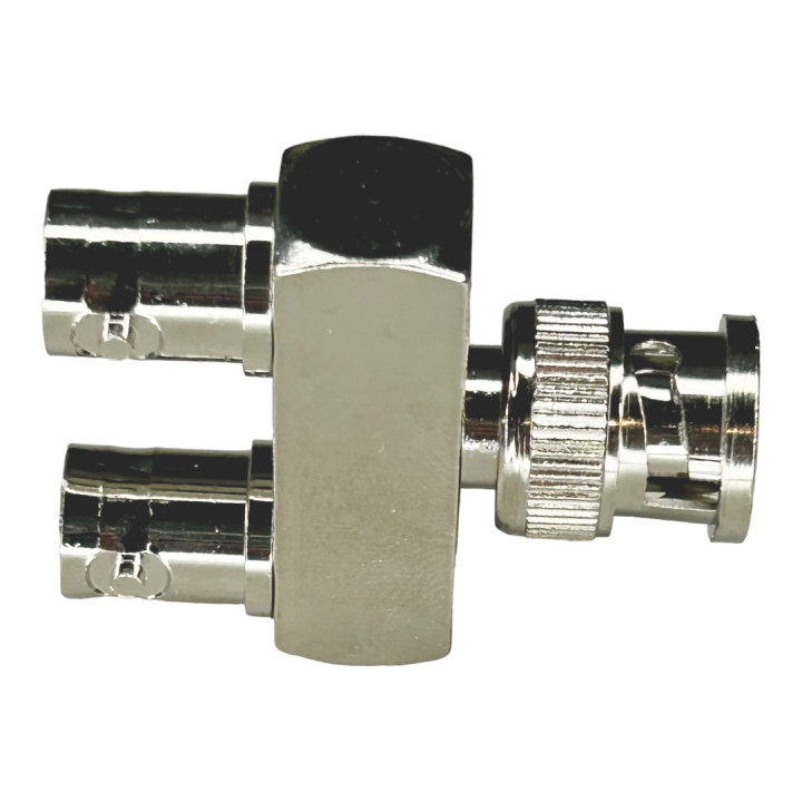 BNC T-STECKER +2*BUCHSE v2