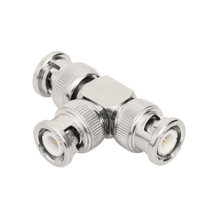 Trójnik BNC wtyk+ 2*wtyk