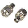 BNC socket/UHF plug adapter