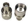 BNC socket/UHF plug adapter