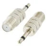 Adapter F gniazdo /Jack 3,5mm 2P wtyk