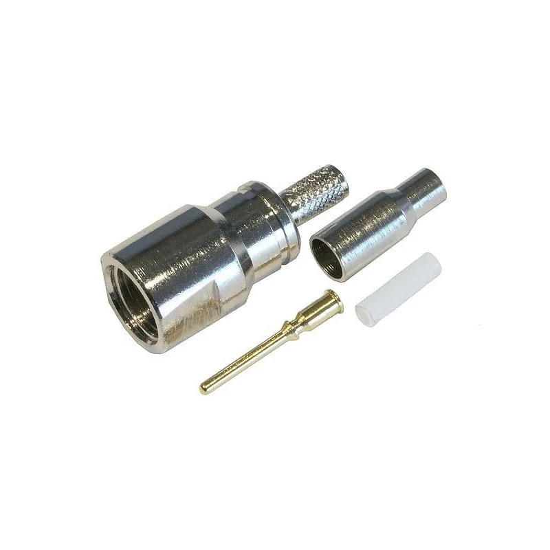 Conector FME pentru cablu RG174, CLAMPAT