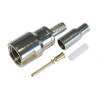 Conector FME pentru cablu RG174, CLAMPAT