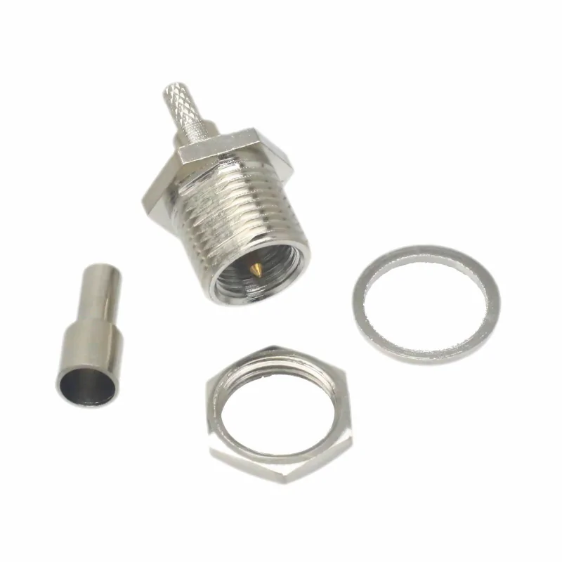 FME plug connector for RG174 cable