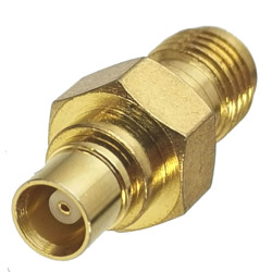 Adapter MCX gniazdo / SMA gniazdo