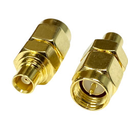 Adapter MCX socket / SMA plug