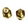 MCX plug/SMA socket adapter