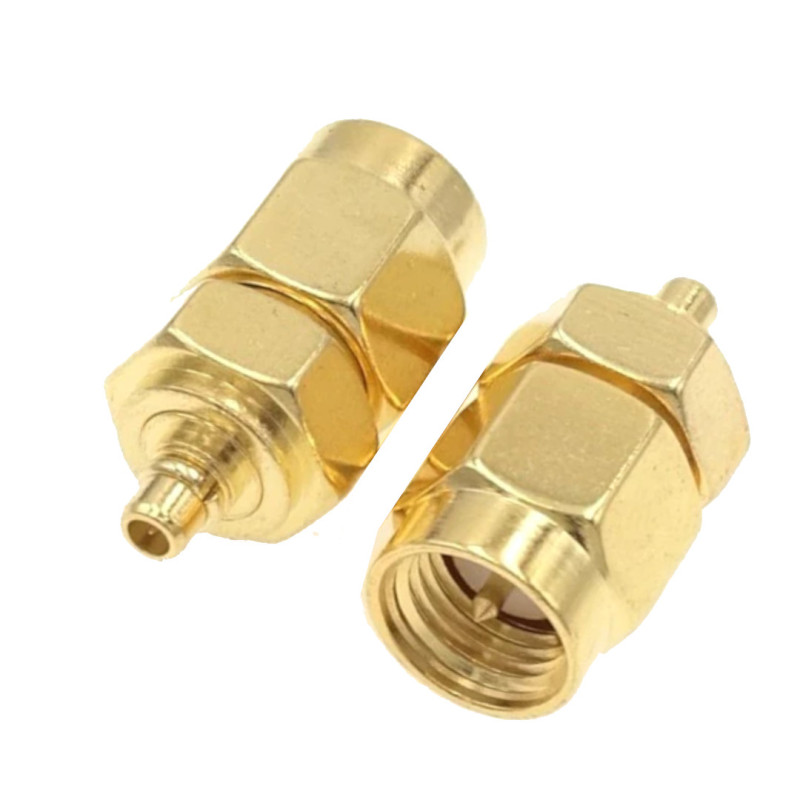 MMCX-PLUG / SMA-PLUG adapter