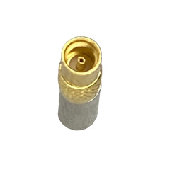 MMCX socket connector crimped for RG174 cable straight