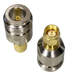 Adapter N socket / SMA plug