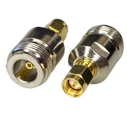 Adapter N socket / SMA plug