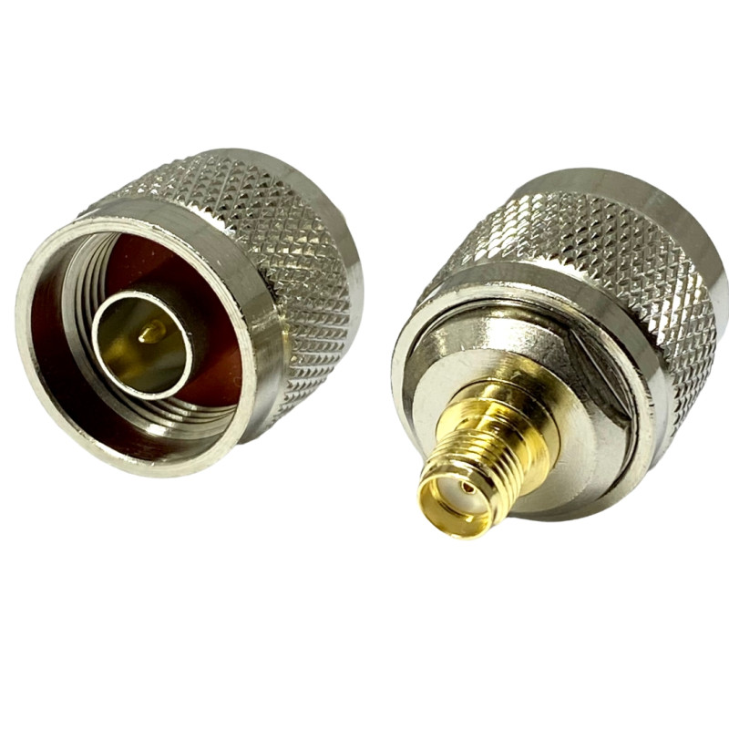 Adapter N plug / SMA socket