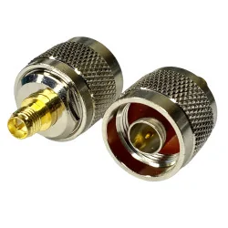 Adapter N plug / SMA-RP-SOCKET (REVERSE PIN)