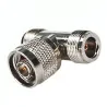 T-piece N plug / N socket / N socket