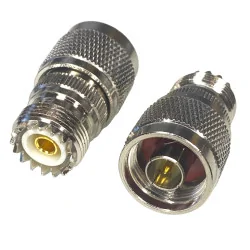 Adapter N plug / UHF- socket